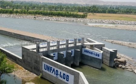 سازمان خوراک و زراعت ملل متحد کانال نهر کریم را در ولایت لغمان بازسازی کرد.