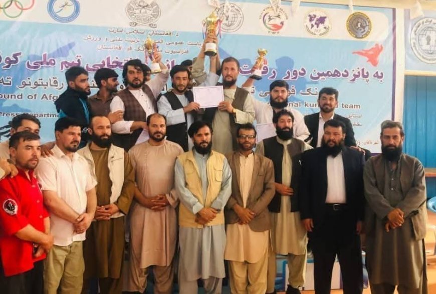 تقدیر ورزش‌کاران در سمنگان