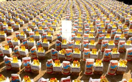 برای ۶۵۰ خانواده آسیب‌دیده از زلزله در سمنگان مواد غذایی مساعدت شد.